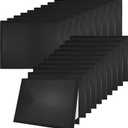 GraduatePro 20 Pack Diploma Cover 8.5x11 Certificate Document Presentation Holder Smooth Leather Letter Size Black