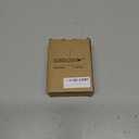 DOXOLOGY Gray Stone Marble Soap Dish Bathroom Organizer - Resin Soap Dish with Rectangular Design 3.7" L x 2.8" W - Self Draining Soap Dishes Keeps Countertop Neat - Marble Look Soap Tray for Sink