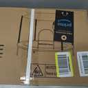 BLUERISE 55IN 6FT Toddler Trampoline for Kids Indoor Outdoor Play for Kids Trampoline Basketball Hoop Attachment with Enclosure Net Easy to Assemble, Size: 55IN