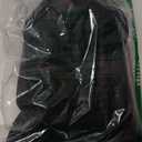 Travel Neck Pillow Stuffable with Clothes, Stuffable Neck Pillow for Travel, Packable Fillable Storage Bag for Airplane, Soft Velvet U Pillow Case Cover (Black)