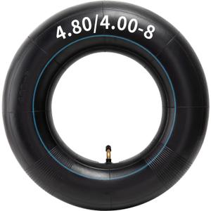 Heavy Duty 4.80-8/4.00-8 Inch Replacement Tire Inner Tube, 4.80/4.00-8 Innertube with TR87 Angled Valve for Wheelbarrows, Mowers, wagons and More for 4.80-8 4.00-8 480/400-8 Tires Pack of 1