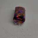 33FT Halloween Tinsel Garland, Black Purple Orange Metallic Twist Foil Tinsel Garland with Pumpkin Spider Bat Ornaments Hanging Garland for Halloween Party Indoor Outdoor Decoration