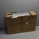 OROLEY Stainless Steel Litter Box with High Sides Lid, Extra Large XXXL Litter Box for Big Cats, Metal Kitty Litter Boxes with Anti-Leakage Enclosure,Non-Stick