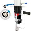 3 Pin Fuel Pump Assembly, Compatible With 1999-2007 Suzuki Hayabusa GSX1300R GSX1300RZ, Replaces# 15100-24FB0