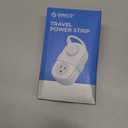 ORICO 20W USB-C PD Travel Power Strip, 4 AC Outlets 3 USB Ports (Fast Charging), 4FT Flat Plug Extension Cord, Cruise Approved, Compact for Business Travel/Dorm -AP3 (White)