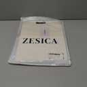 ZESICA Women's Long Sleeve Shirts 2026 Spring Fashion Square Neck Slim Fit Basic Going Out Tops Trendy Outfits (White, L)