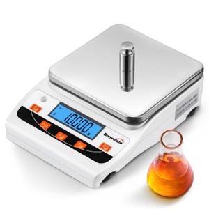 Bonvoisin Lab Scale 5000g/0.01g High Precision Laboratory Scientific Scale 0.01 Gram Accuracy Electronic Analytical Balance Digital Kitchen Jewelry Scale (5000g, 0.01g)