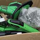 Cordless Tiller Cultivator, 360 RPM Tiller for Gardening with 2 x 21V 4.0Ah Batteries & Charger, 48 Steel Tines, 9” Tilling Width & 7” Depth for Lawn, Garden & Soil Cultivation