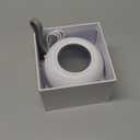 Zyntieu Portable Pacifier Sanitizer, UV Light Sanitizer Box, 99.99% Cleaned in 3 Minutes, 90 Disinfection Cycles, USB Rechargeable, Baby Pacifier Sanitizer On The Go (Large White)