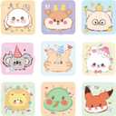 3 x 60PCS Cute Cartoon Animal Stickers Pack for Kids, Funny Animal Waterproof Vinyl Stickers for Water Bottles, Scooters, Stationery and Luggage