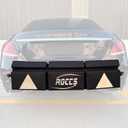 Thickest Rear Bumper Protector for Cars with Safety Reflector, Bumper Guard for Car  Heavy-Duty Protection & Safety, 47.2"x11.8"x1.7" Black