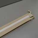 LazBlinds No Drill Light Filtering Cellular Shades, 30" W x 48" H, Beige