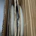 AmorArc Ceramic Dinnerware Sets,Handmade Reactive Glaze Stonewre Plates and Bowls Sets,Highly Chip and Crack Resistant | Dishwasher & Microwave Safe Dishes Set,Service for 4 (12pc) (Cappuccino)