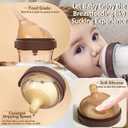 PPSU Baby Bottle, Bottles for Breastfed Babies, Flip-top Anti-Colic Baby Bottles 8oz/240mL 3-6 Months