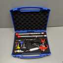 16PCS Airless Paint Sprayer Gun Set with 3600 PSI Airless Paint Sprayer Gun,1 Nozzle Guard,5 Reversible Spray Tips,2 Extension Wand,1 Swivel Joint,5 Filters and 1 Storage Box