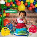 BTJiaDe 15PCS Cartoon Street Friends Party Gift Boxes Colourful Children's Birthday Party Candy Boxes Birthday Party Decorations