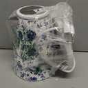 Laura Ashley Stainless Steel Electric Kettle 1.7 Liter - 1500W Rapid Boil Electric Kettles for Boiling Water - Electric Tea Kettles Automatic Shut Off - Overheat & Boil Dry Protection Jug Kettle