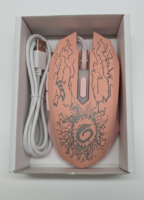 VersionTECH. Wireless Gaming Mouse, Rechargeable Computer Mouse Mice with Colorful LED Lights, Silent Click, 2.4G USB Nano Receiver, 3 Level DPI for PC Gamer Laptop Desktop Chromebook Mac-Black