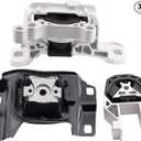 Engine Motor and Transmission Mount Kit Compatible with 2013-2016 Escape 1.6L & 2017-2019 Escape 1.5L & 2014-2017 Transit Connect 1.6L OE CV616F012GA CV6Z6068A AV6Z6068A A5592 A5612 A5520 Set of 3