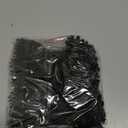 3 Inch 500 Pcs Plastic Fasteners Hang Tags Black Snap Lock Pins Security Loop Price Tag Pins Safety Ring Ties for Retail Store Clothing Accessory (3 500pcs, Black)