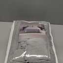 TEXTURE & LOOMS Cotton Quilt Queen Size Gray Bedding Set, Vintage Washed 3-Piece Cozy Lightweight Stitching Decorative Bedding Cover Coverlet Set with 2 Shams in Leaf Pattern for All Season,  Gray-leaf, Queen