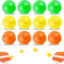 Pandahero Beach Paddle Ball Replacement Set - 12 Colorful High Visibility Waterproof Balls, Suitable for Smash Ball, Pro Kadima, and All Kinds of Outdoor Beach Paddle Games