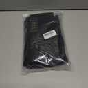 QooNoo Women Fleece Lined Tights High Waisted Pantyhose Opaque Black Sheer Translucent Winter Warm Leggings Shapewear (XL)