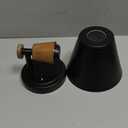 FEMILA Black Wall Sconces, Rustic Industrial Wall Lamps, 1-Light Sconces Wall Lighting with Hammered Metal Shade, Bathroom Vanity Light Fixture for Bedroom Living Room Kitchen,4FG59B BK (6")