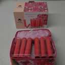 CALISTA Ion Hot Rollers for Short Hair | Hair Roller Clips Included | Heats to 230F | Dual Voltage | Add Hands-Free Curls, Waves, and Volume (Pink Verbena, Short - 12)