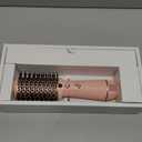 Dual Voltage Hair Dryer Brush for European Travel, 120V - 240V One Step Hair Dryer and Styler Volumizer, Professional Blow Dryer Brush with Negative Ion Anti-frizz for Drying, Straightening, Salon