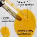 StriVectin Super-C Retinol Brighten & Correct Vitamin C Serum, Antioxidant Face Serum for Uneven Tone, Fine Lines, and Firmness, Drops for Face