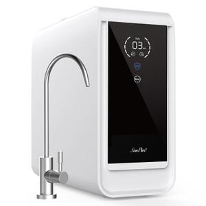 SimPure Q3-600 UV Reverse Osmosis System, 600 GPD 8 Stage Under Sink Electric RO Water Filtration, 2:1 Pure to Drain,TDS Display, Filter Reminder, Reduce 95% TDS, USA Tech, NSF/ANSI 58 Certified, FCC