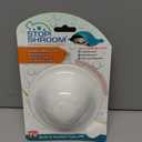 StopShroom The Ultimate Universal Drain Stopper Plug for Bathtub, Bathroom, and Kitchen Sink Drains (White)