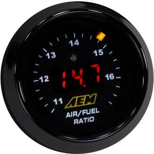 AEM 30-4110NS Digital Wideband UEGO Gauge without Sensor , Black , 6.025 inches