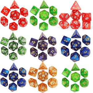 12PCS Mystery Dice Set Bulk, Easter Egg Fillers, Basket Stuffers for Kids Easter Egg Stuffers, Classroom Prizes, for Easter Egg Hunts, Party Favors, Kids, School