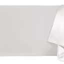 THXSILK 100% Pure Mulberry Silk Body Pillowcase for Hair and Skin, Upgraded Real Grade 6A+ Silk, Durable, Ultra-Soft Breathable Silk Pillow Case (Body Size 20"x54", White)