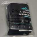 krosa 5-Layer Winter Gloves for Men & Women Made with 3M Thinsulate, -10℉ Waterproof Work Gloves for Cold Weather, Snow Ski Gloves with 10 Touchscreen Fingers  Size XL