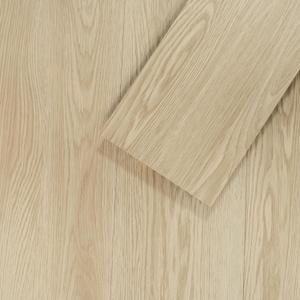 Mysflosy Peel and Stick Floor Tiles, Self-Adhesive Luxury Vinyl Flooring Plank, 6'' x 36'', 36 Pack 54 Sq.Ft, Waterproof DIY Deep Wood Grain Planks Easy to Install for Kitchen, Living Room (Light Brown)