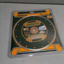 9-Inch Diamond Saw Blade, Continuous Rim Diamond Disc, 7/8 Inch Arbor, Wet Cutting of Concrete/Masonry/Block/Paver/Brick