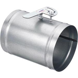 PATIKIL 6" HVAC Duct Manual Volume Damper, Metal Adjustment Airflow Ducting Backdraft Damper Control for Air Ventilation System