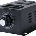 AC 110V 220V/ 25A/ 10000W Variable Speed Controller SCR Voltage Power Regulator Fit for Router Fan Electric Motor Rheostat