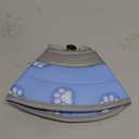 Cat Cone Collar Soft Elizabethan Collar for Surgery Recovery - Adjustable for Small and Large Cats Kittens to Stop Licking (S (Neck 5"-7"), Blue)