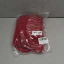 SHESTARR Women's Plus Size Maxi Dress Long Sleeve Square Neck Smocked Flowy A-Line Lace Trim Wedding Guest Dresses (Red) XL