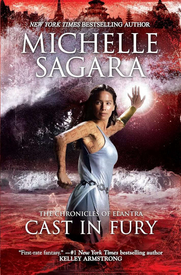 Cast in Fury: A Gripping Urban Fantasy Mystery of Magic and Murder (The Chronicles of Elantra Book 4)