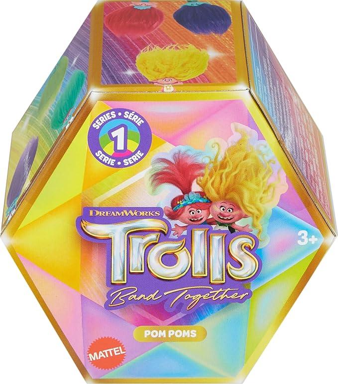 trolls pom poms (2 pack)