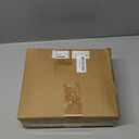 Small Ironing Board Cover 13"x43", RAINHOL Iron Board Replacement Cover and Pad, Thick Felt Padding, Scorch Resistant 100% Cotton, Heat Reflective, Elastic Edge, Grey