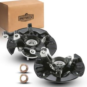 Front Driver & Passenger Side Wheel Bearing Hub Steering Knuckle Assembly For Toyota Corolla 2003-2008 Replace For 698-389 698-388 43502-32080 47781-12240 2PCS Front Driver & Passenger Side Wheel Bearing Hub Steering Knuckle Assembly For Toyota Corolla 2003-2008 Replace For 698-389 698-388 43502-32080 47781-12240 2PCS