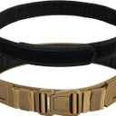 IDOGEAR SPORTS Tactical MOLLE Belt Quick Release Rigger Belt 1.5/2 Inner & Outer Combat Heavy Duty (Medium(34"-38"), Coyote Brown)