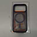 TORRAS Magnetic Shockproof for iPhone 17 Pro Case, Fit for MagSafe, Military-Grade Protection, Camera Control Button, Slim Translucent Anti-Fingerprint Phone Case for iPhone 17 Pro 6.3", Deep Blue