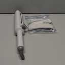 Portable Mini Cleaning Squeeze, Small Short Flat Mop with Rotatable Head and Reusable Microfiber Pads for Floor, Window Sill, Ceramic Tile Wall, Stove, Kitchen, Bathroom